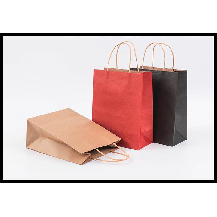 

DISKON B PAPER BAG WARNA KANTONG KARTON POLOS, KANTONG KOTAK SOUVENIR KAYO !!