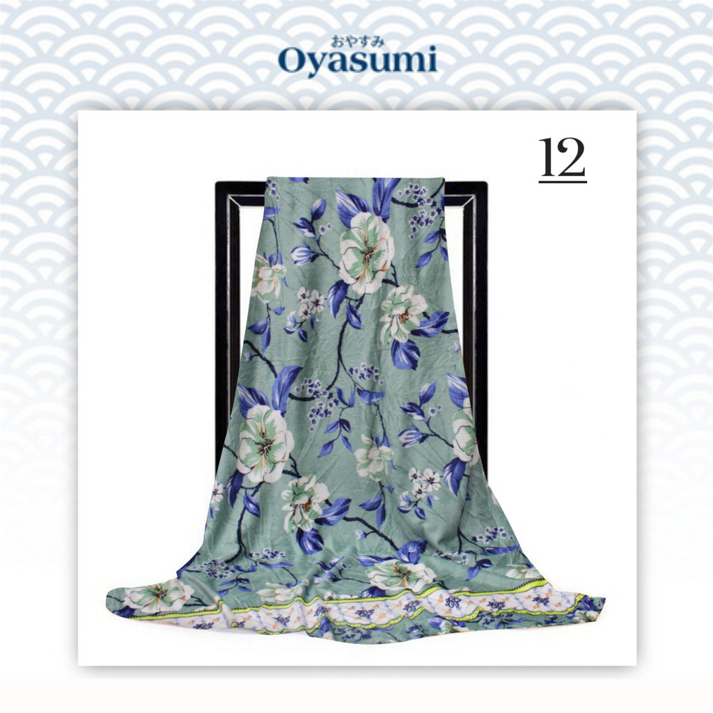 Oyasumi Selimut Motif Dewasa Classic 150x200 Selimut Bulu Halus Selimut Bulu Motif-12