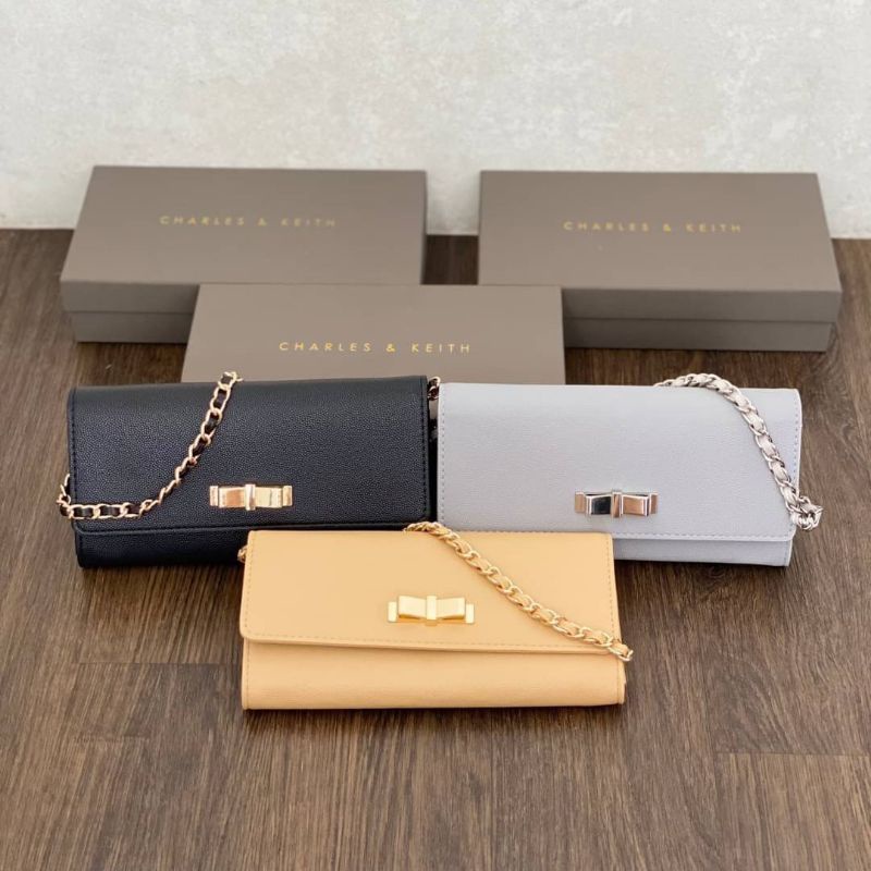 TAS WANITA/CK WALLET ON CHAIN/CNK SLINGBAG/CHARLES & KEITH ORIGINAL