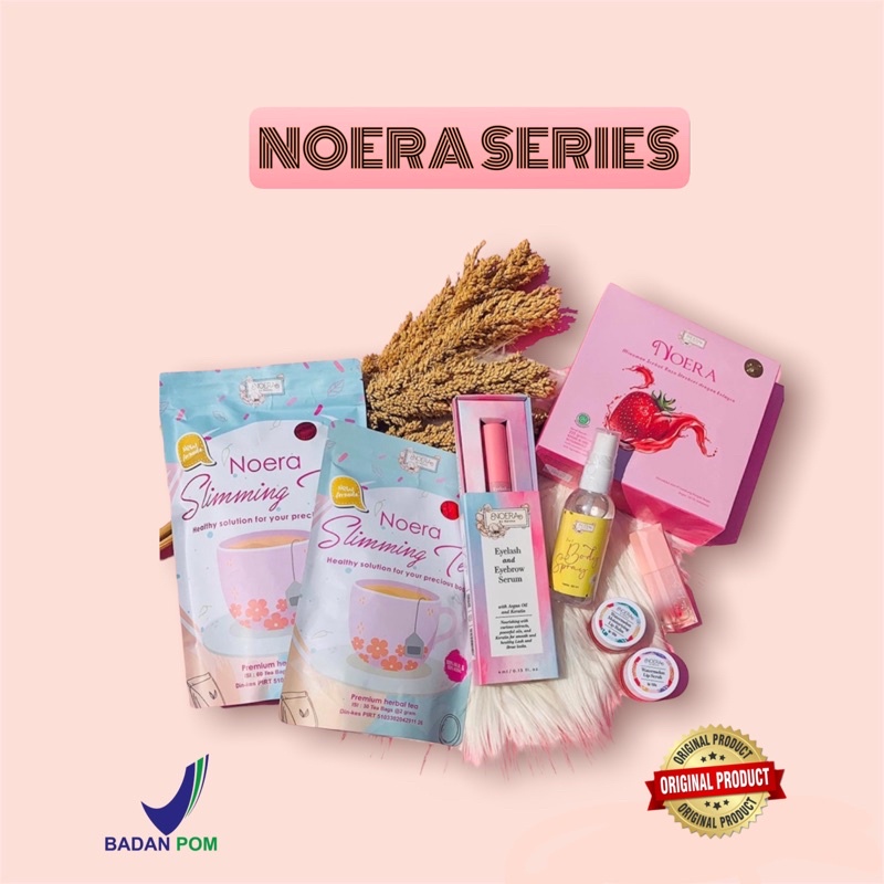 NOERA PRODUK, NOERA BY REISHA, NOERA DRINK COLAGEN, NOERA VITA LIP SERUM, NOERA LIGHTENING CREAM