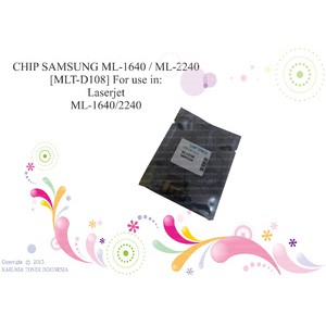 CHIP TONER  2240 [MLT-D108] FOR USE IN LASERJET ML-1640/ML-2240