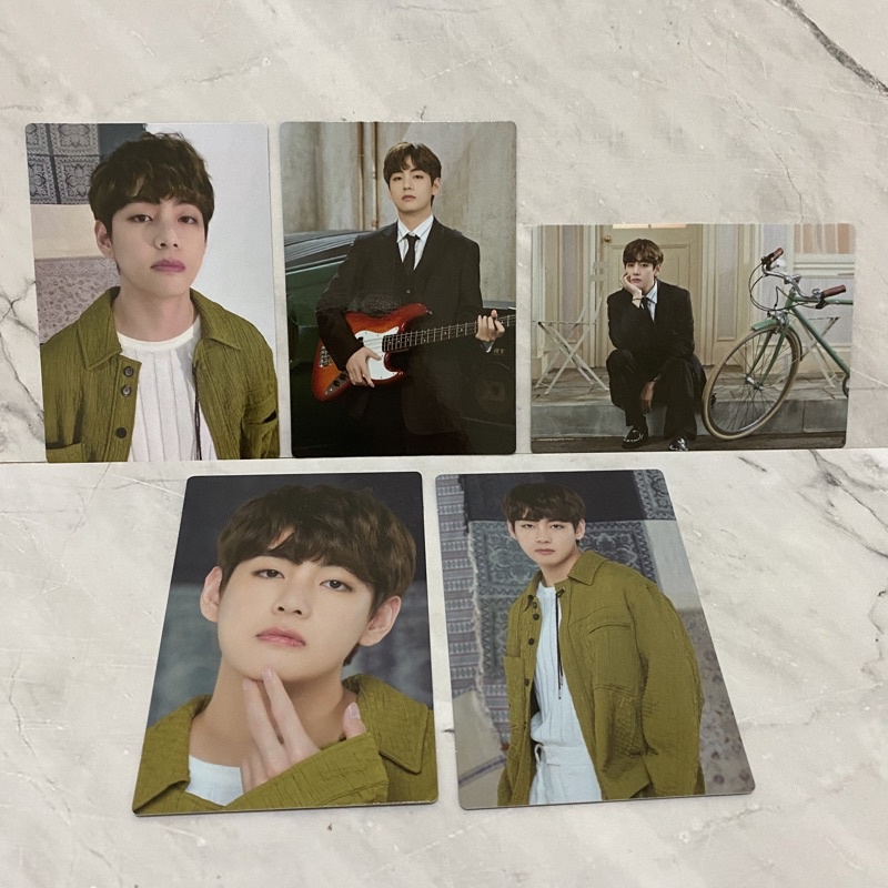 MEMBER FULLSET V taehyung tae BTS PTD Seoul Permission to dance Mpc pc mini photocard vol.2 new offi