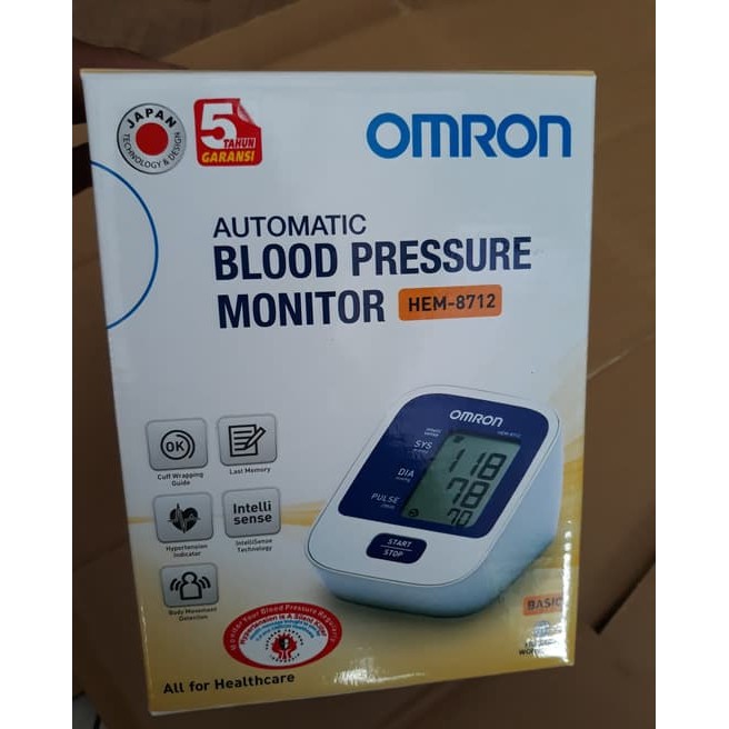 tensi darah digital omron Hem 8712 peralatan medis