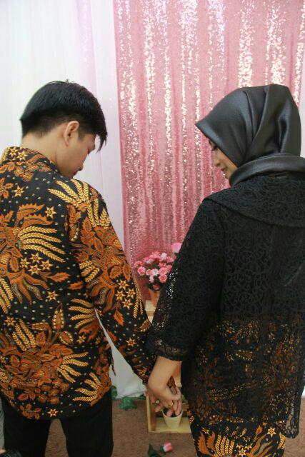 Atasan Batik Pria Lengan Panjang Kenongo Hem Padi Pekalongan M L Xl Xxl