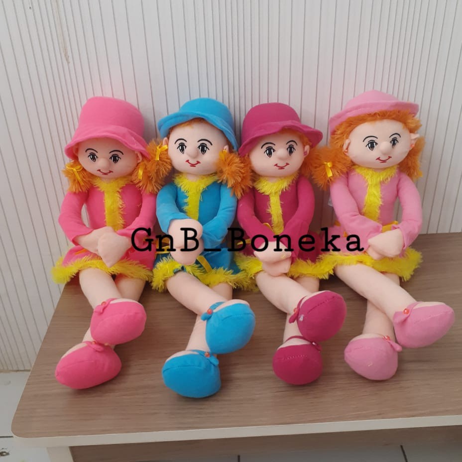 Boneka Candy Tangan Panjang , Boneka Cewek Tangan Panjang 50CM
