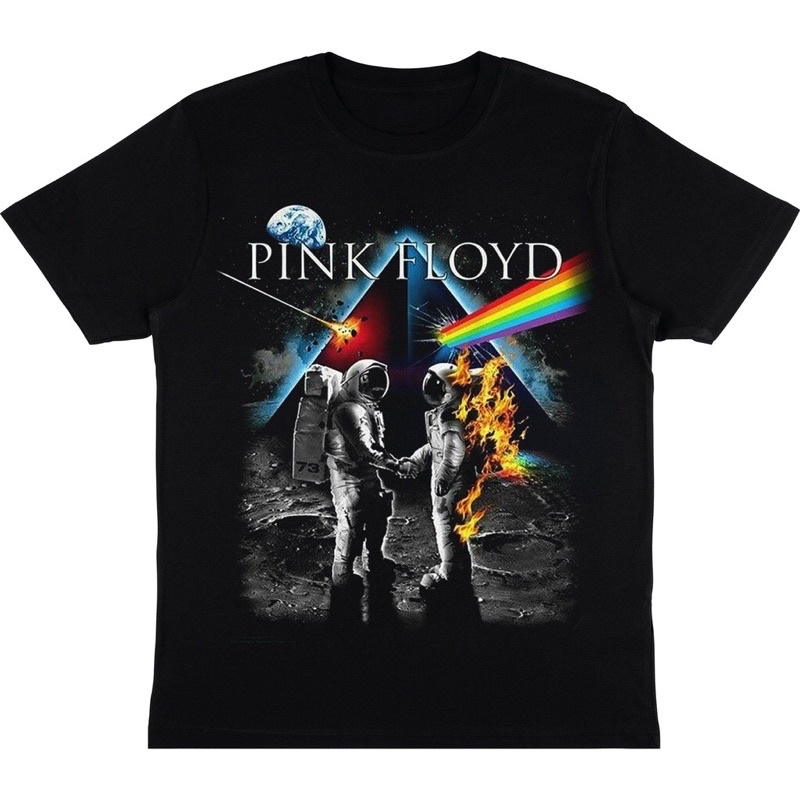 KAOS BAND PINK FLOYD “WISH YOU WERE HERE” | T-SHIRT PINK FLOYD VINTAGE ASTRONOT | BAJU BAND PINK FLO