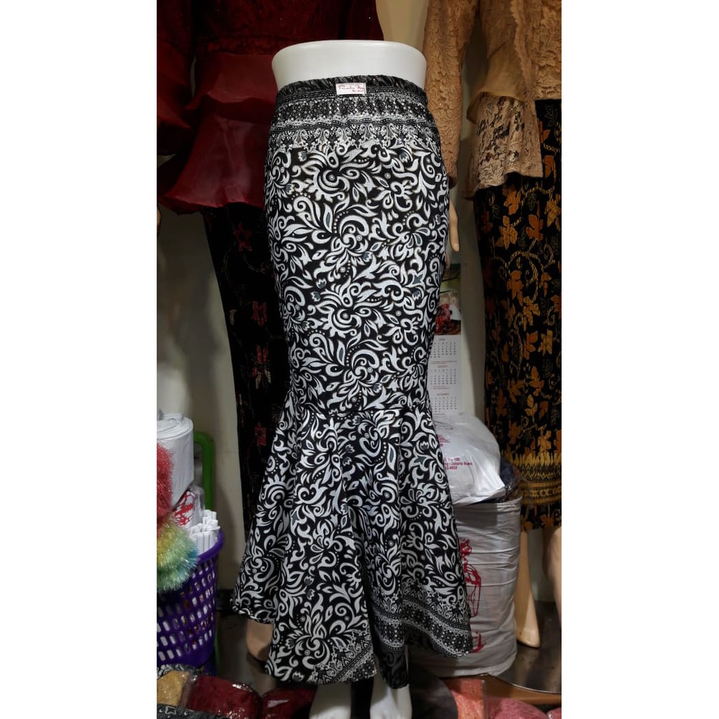 SB Collection Rok Maxi Rani Panjang Longskirt Duyung Casual Batik Wanita