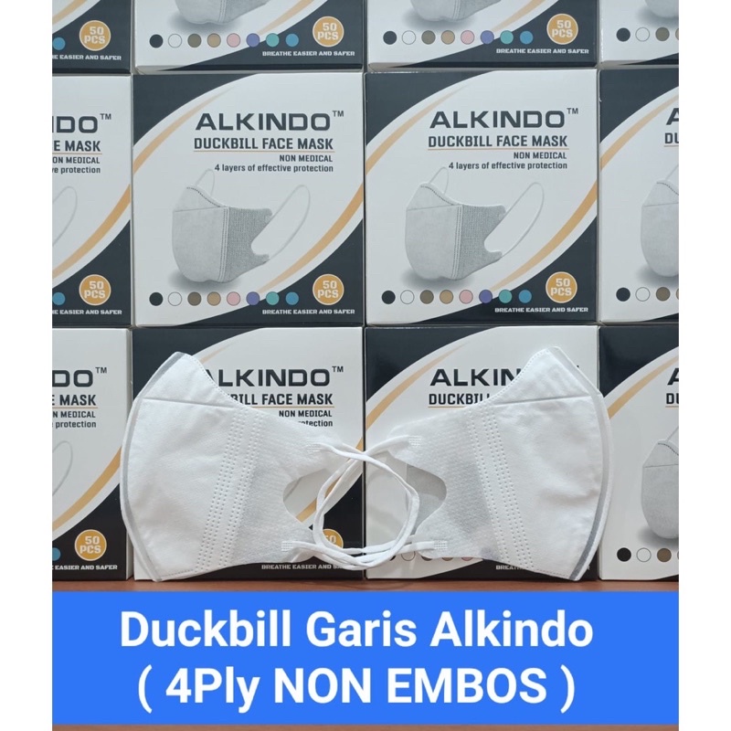 READY Masker Duckbill Alkindo isi 50 pcs