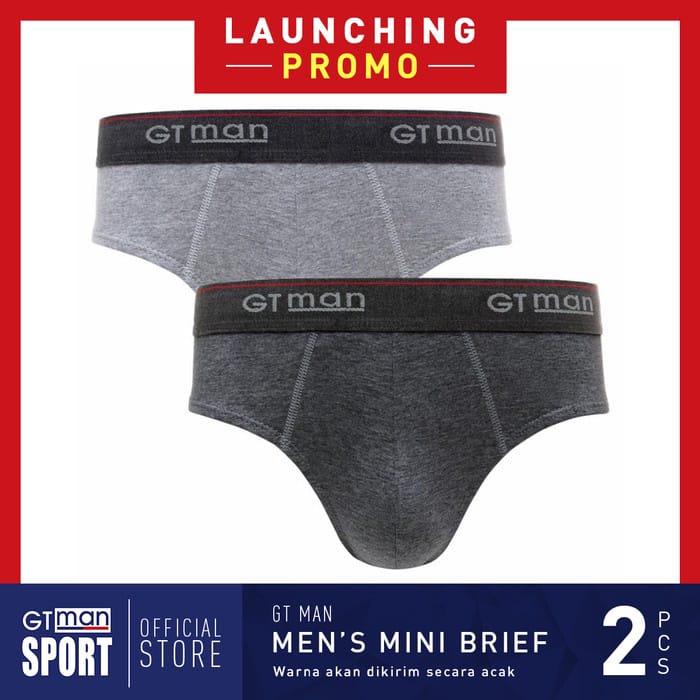 2 Pcs CD GTman Karet Boxer GTM01 New Pria Dewasa | Open Celana Dalam GT Man GTM 01 Laki Laki Pakaian Underwear