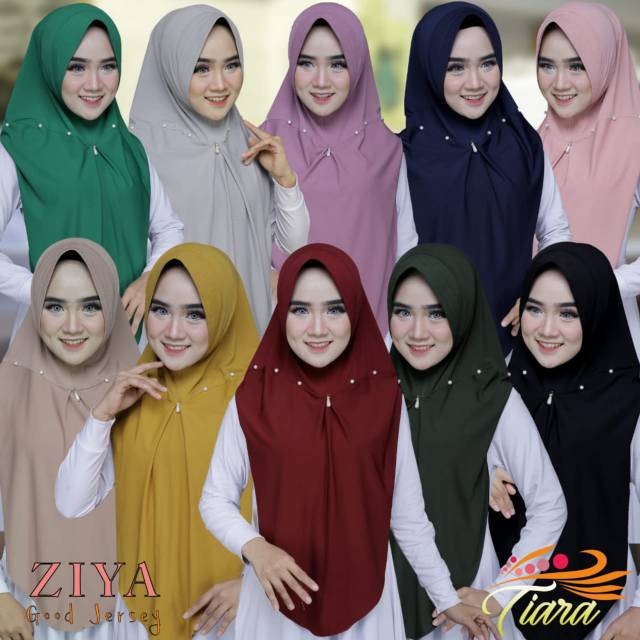 Hijab instan Jersey super