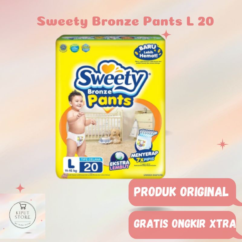 Popok bayi SWEETY Bronze pants L 20