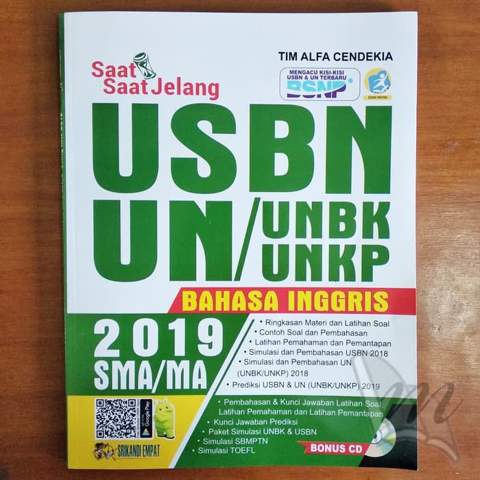 Buku Un Buku Saat Saat Jelang Usbn Unbk Unkp Bahasa Inggris Sma 2019 Bk1385 Shopee Indonesia