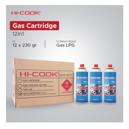 Gas Kaleng Portabel Hi-Cook 12 in 1