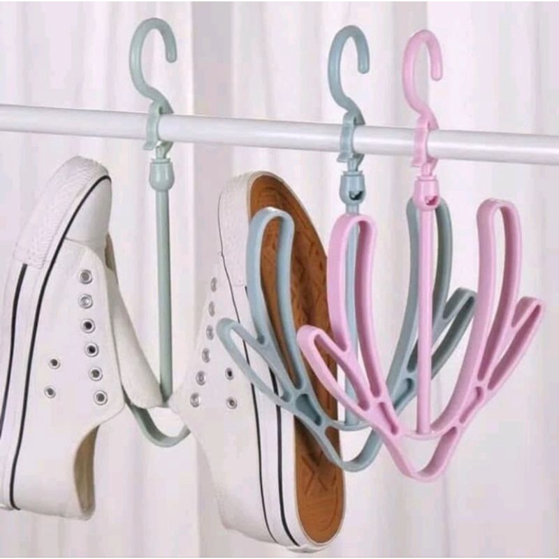 Hanger sepatu sandal gantungan kaos Kaki