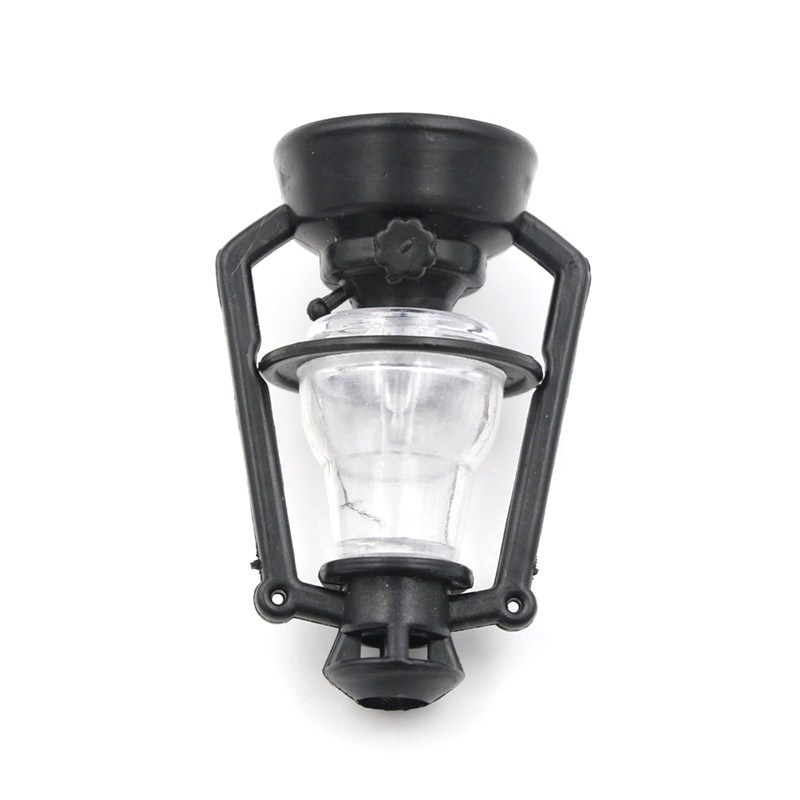Miniatur Lampu Minyak Tanah Gaya Retro Untuk Ruang Tamu Rumah Boneka 1: 12