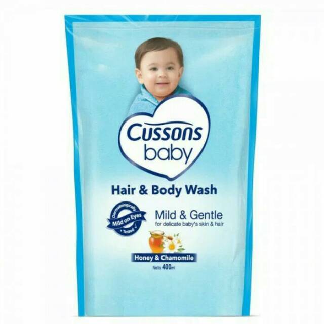 Cussons Hair and Body Wash Mild and Gentle 400 ml