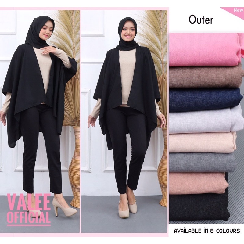 Cardigan / Sally Outer / Batwing Cardi/ Outer hijab