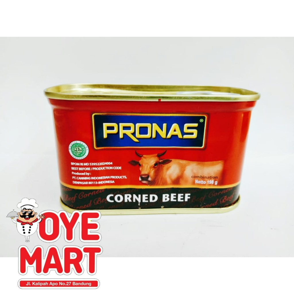 KORNET SAPI PRONAS 198GR/KORNET DAGING SAPI HARGA PROMO