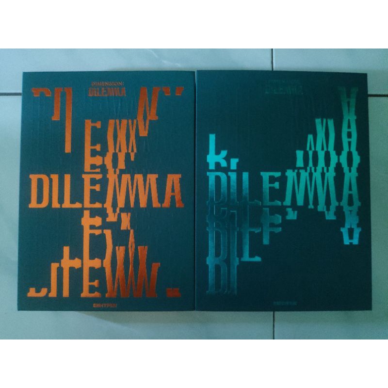 ALBUM ONLY DILEMMA ENHYPEN ODYSSEUS CHARYBDIS