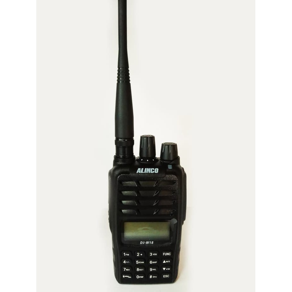 Alinco DJ-W18 HT VHF Waterproof Ori Garansi Handie Talkie DJ W18 DJW18