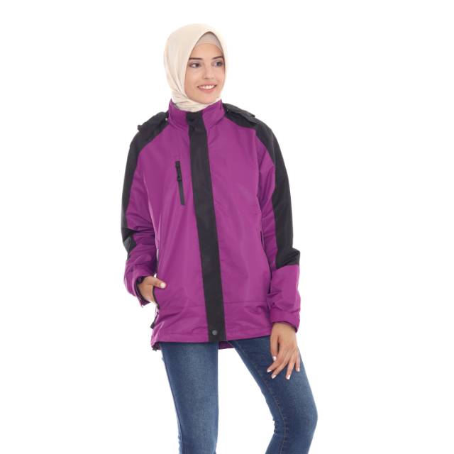 JAKET WANITA ORI WATERPROOF 100% TASLAN BALON