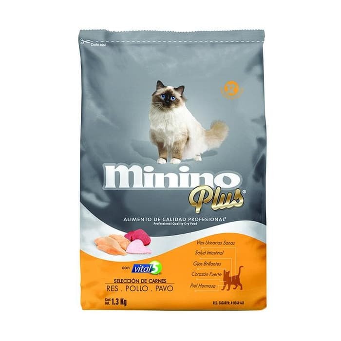 Repack Makanan Kucing Minino Plus 1kg