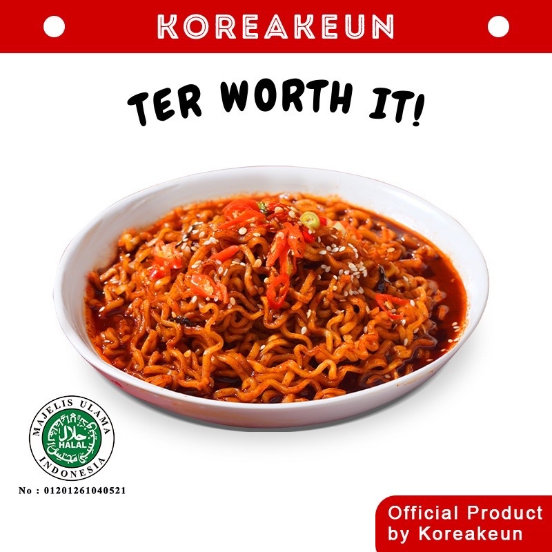 

KOREAKEUN BULDAK / HOT SPICY CHICKEN RAMYUN RAMYEON HALAL TER WORTH IT