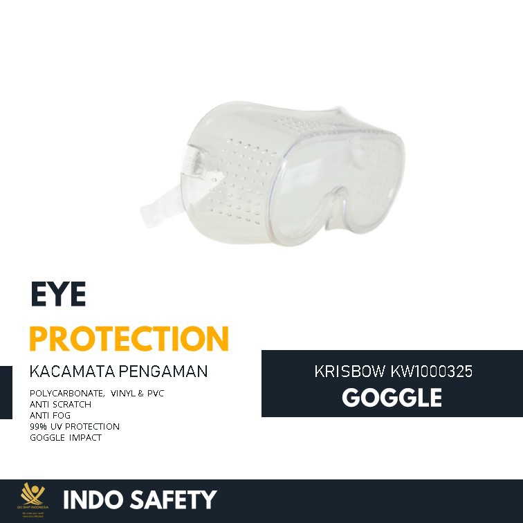 KACAMATA PENGAMAN GOGGLE IMPACT KRISBOW