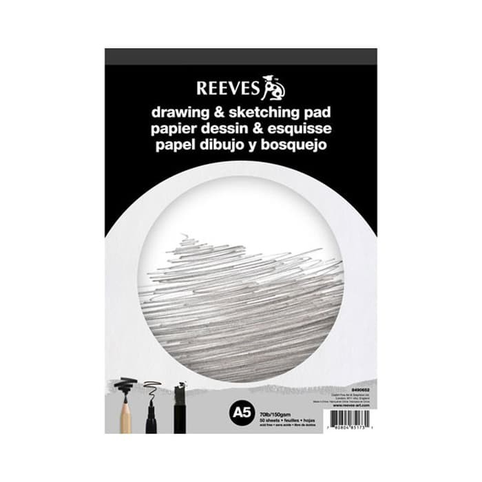 

Kiky Sketch Book - Papan Tulis Gambar - Lyra Sketch Book Reeves Drawing & Sketching Pad A5 Produk