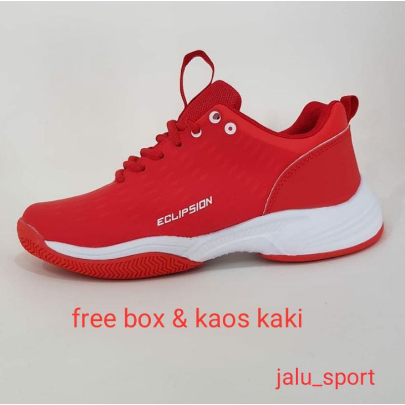 Sepatu BADMINTON yonex ECLIPSION made in VIETNAM red New