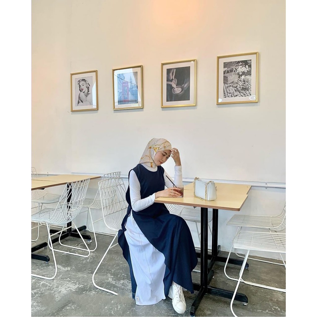 GF02 ~ SOJIN LONG VEST INNER PANJANG KEKINIAN FASHION MUSLIM STYLISH/INNERVESTROMPI