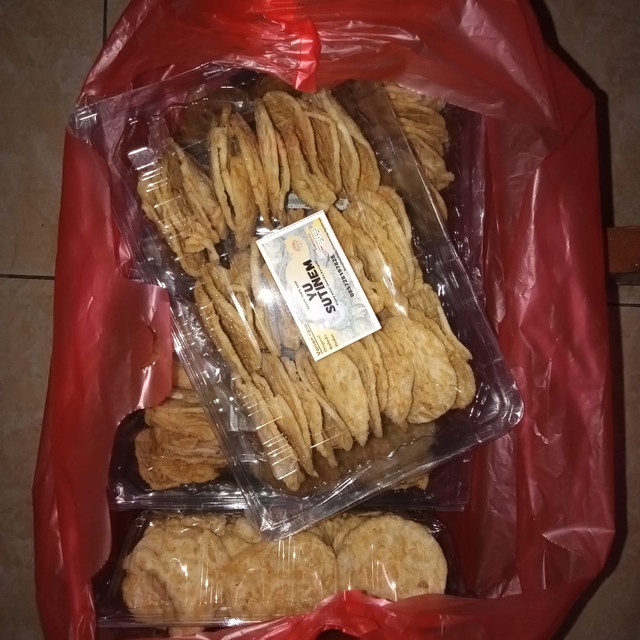 

kripik tempe Kemasan mika