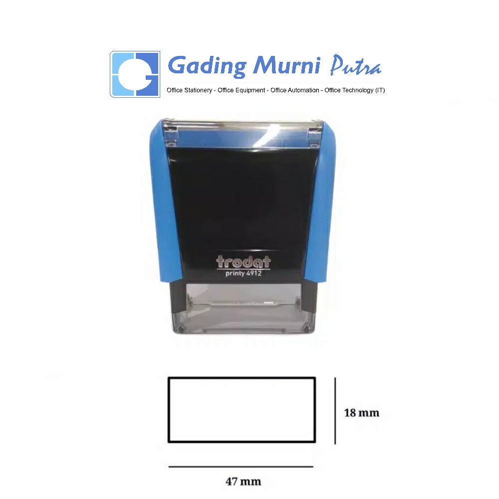 

Stempel Trodat 4912 Tanpa Letter Gagang saja atau Kosongan