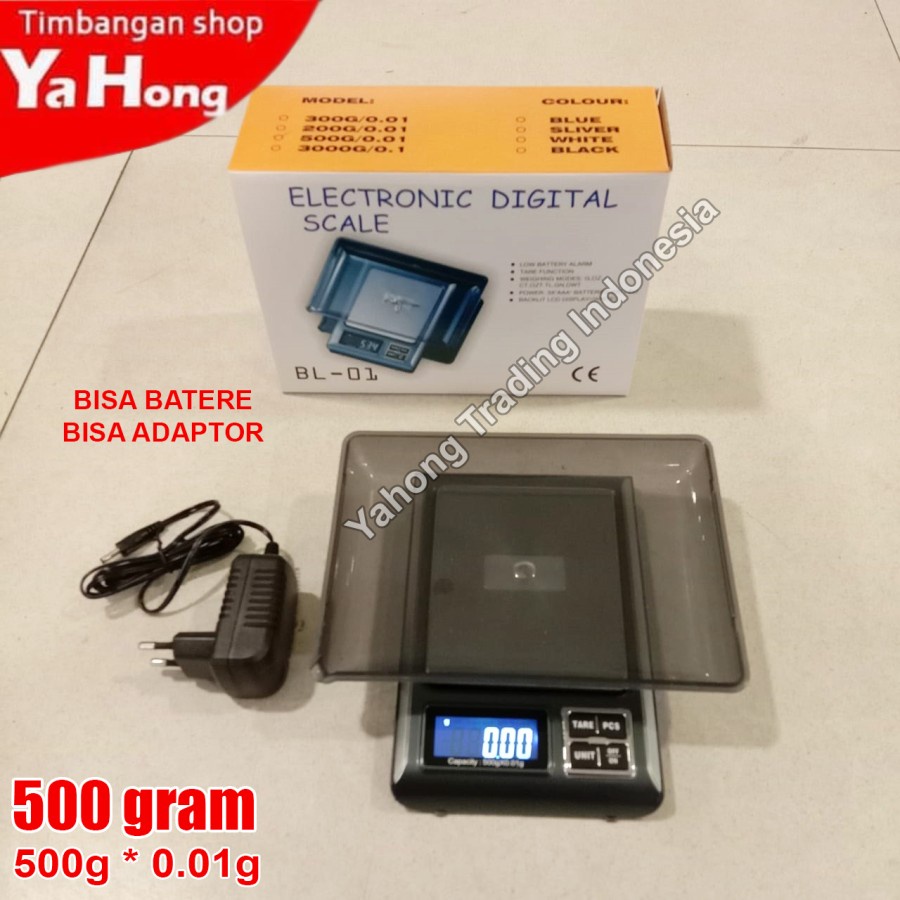 Timbangan Emas Pocket Scale BL-01 500g 0.01g