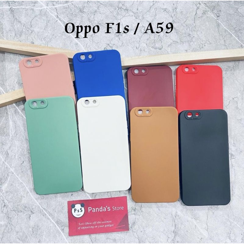 Softcase Pro Camera Oppo F1s / A59 Candy Case Full Color 3D Silikon TPU