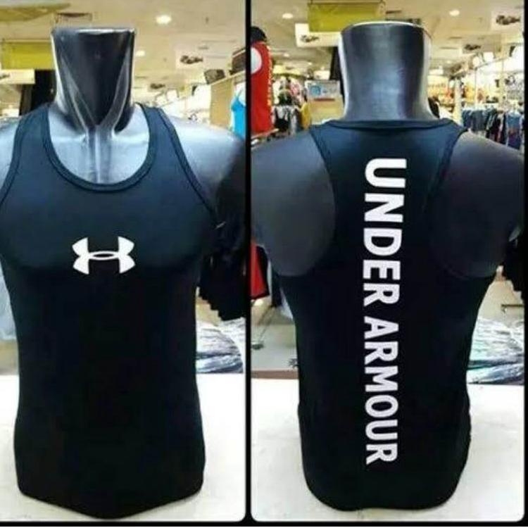 Paling Disukai.. SINGLET SPORT FITNESS GYM CASUAL RUNNING HOODIE TANKTOP MEN'S HOODIE HAT/SINGLET RA