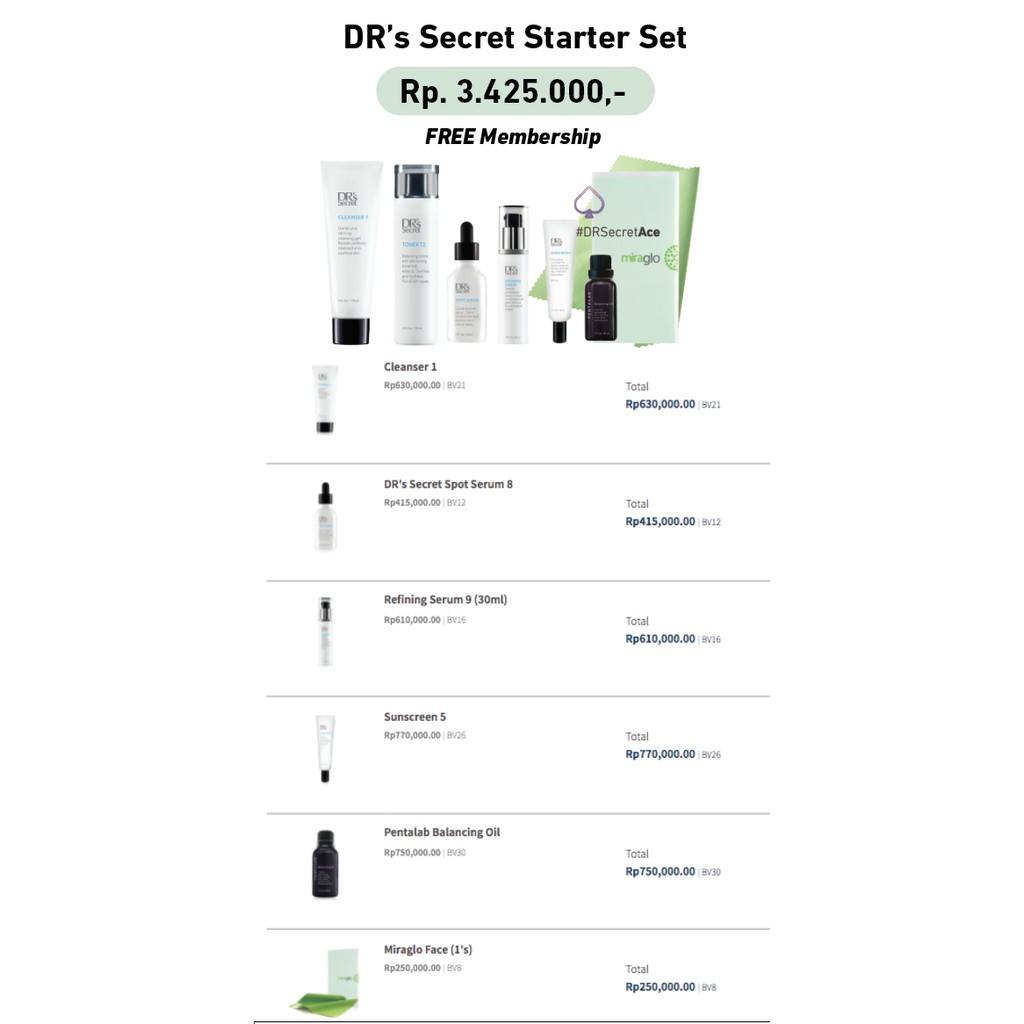 DR's Secret Paket 1.8+BO.9.5.Miraglo