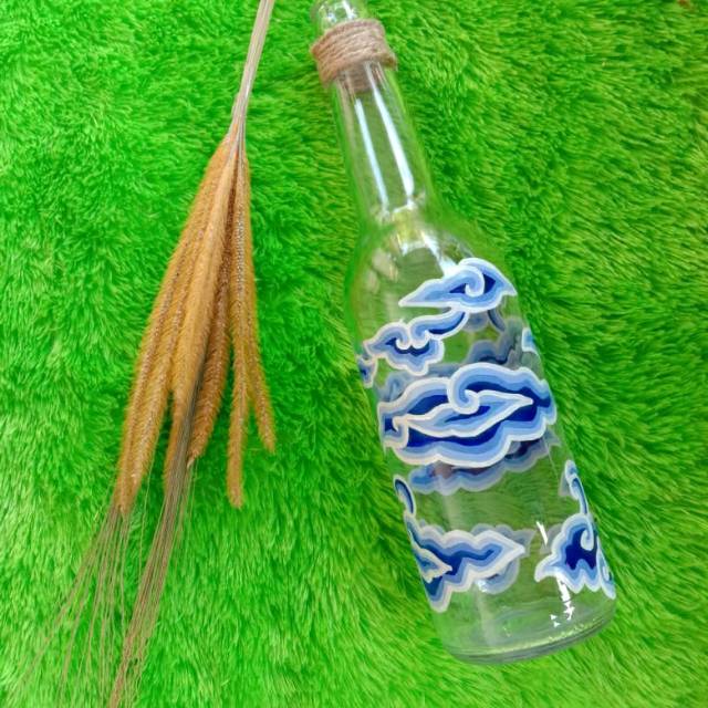 Vas botol Vas kaca Vas botol kaca