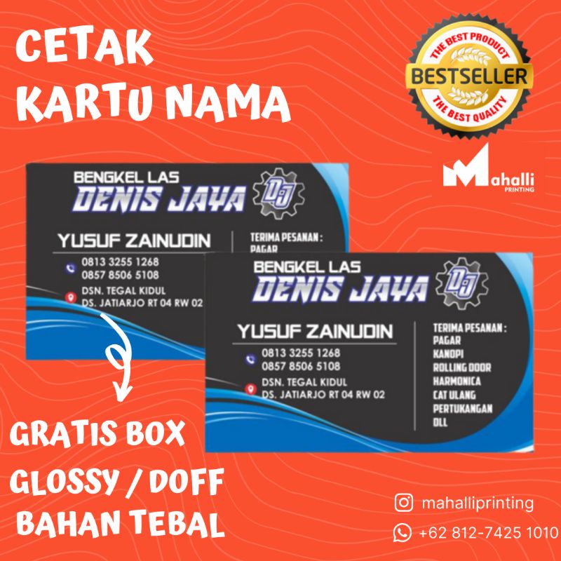 

KARTU NAMA CUSTOM DESAIN