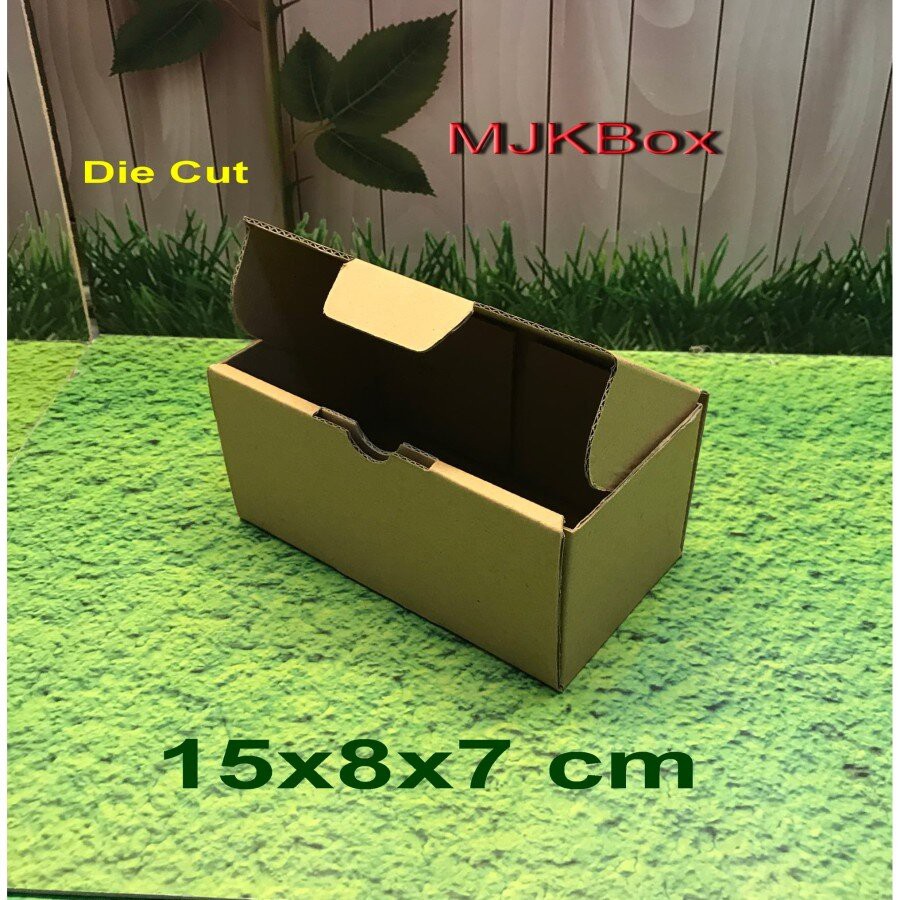 

Kardus Uk.15x8x7 cm.........Die Cut karton box