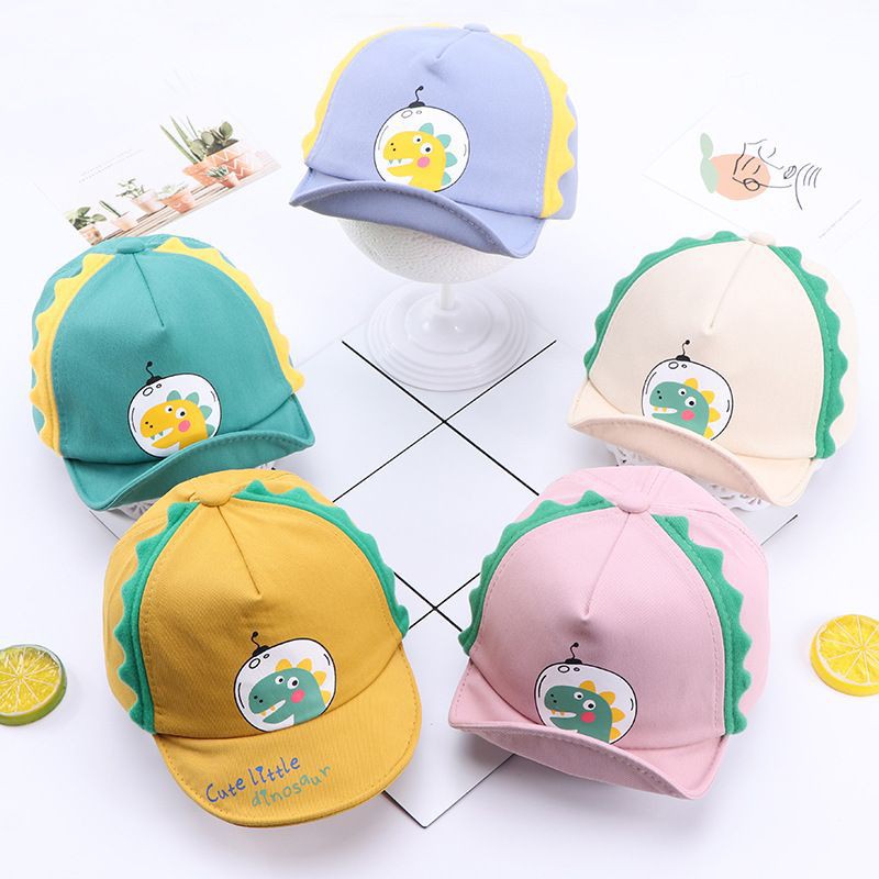 Topi Baseball bayi Dino baby cap Dinosaur import