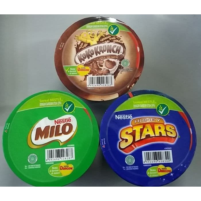 

Paket Sarapan 3 pack Milo Cup- Koko Krunch Cup & Honey Star Cup