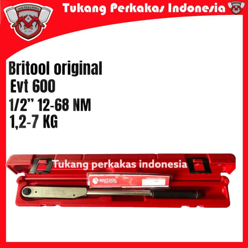 Jual Britool Evt 600 Aex Kunci Torsi Kunci Momen 12 Inch Torque Wrench