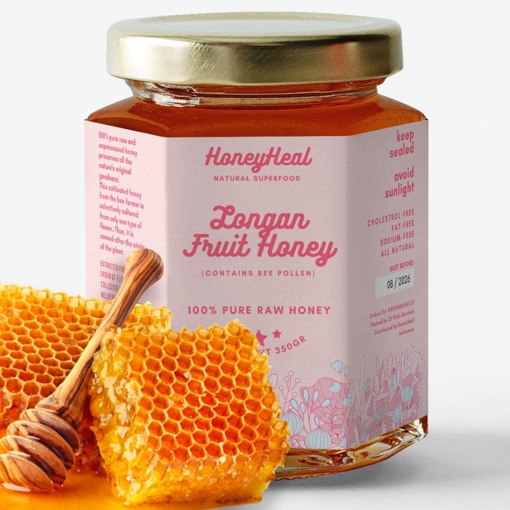 LONGAN HONEY NATURAL ORGANIC PURE RAW MADU ASLI KELENGKENG KLENGKENG GINJAL KENCING SAKIT PINGGANG