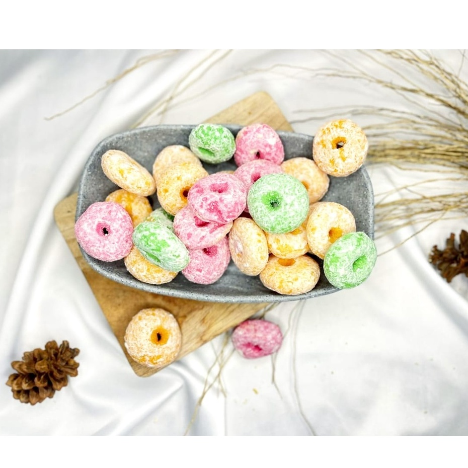 DONAT GABUS WARNA WARNI 200gr