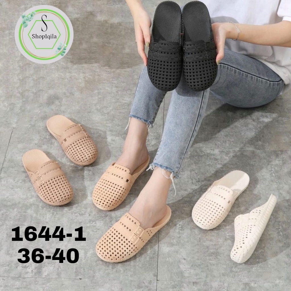 sandal sepatu wanita terbaru balance 1644-1 36-40 sandal selop wanita kekinian