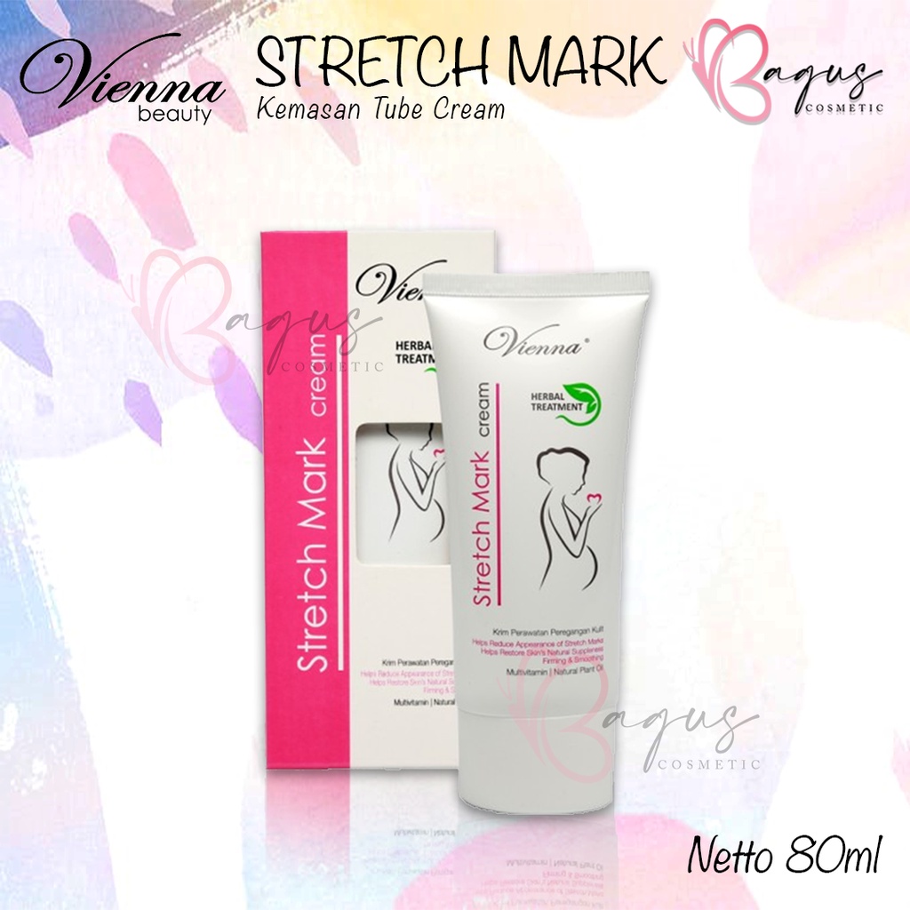 ⭐BAGUS⭐ (TUBE) VIENNA STRECH MARK CREAM BPOM / VIENNA SELULIT