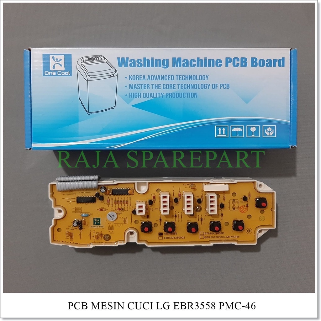 PCB/Panel/Modul Mesin Cuci LG FUZZY LOGIC EBR3558 (WFH700PC) PMC-46