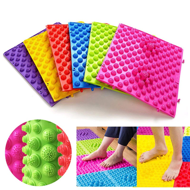 MATRAS BINTIK Matras Pijat Kaki Pijat Refleksi Kaki Matras Yoga Foot Massage Pad Akupuntur Kaki