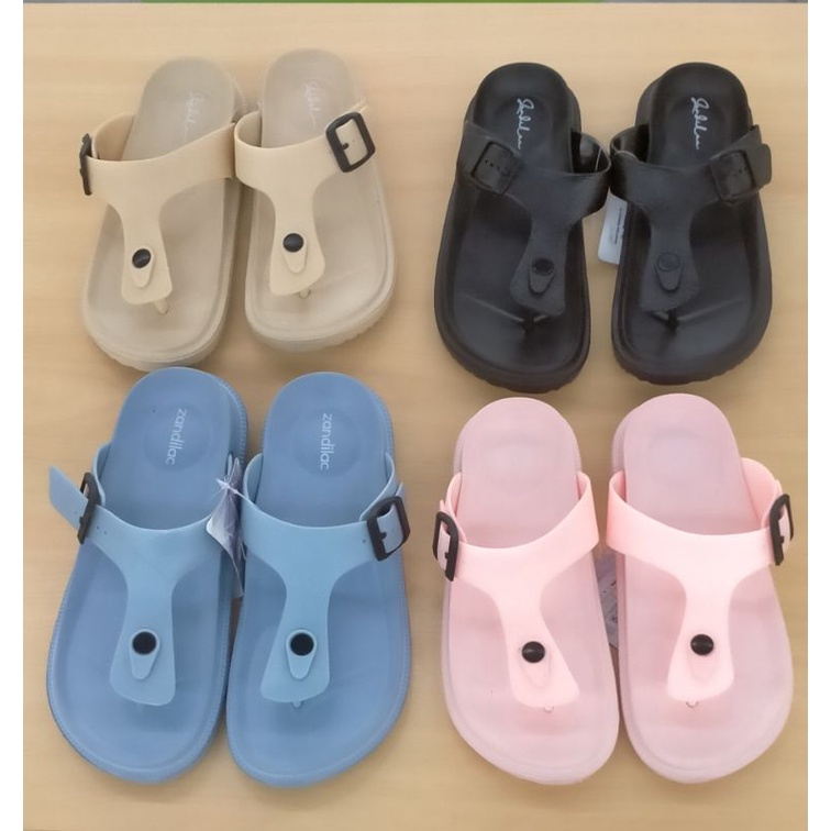 ZandilacSandal Jepit Classic Klasik Sabuk Belt Perempuan Wanita Cewek